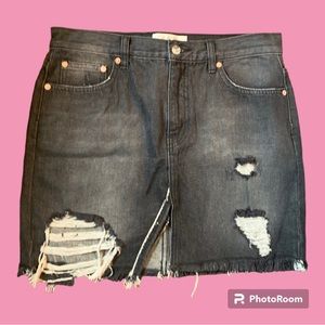We the free 
Free people
Denim skirt
Size 27